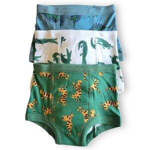 Hanna Andersson Training Pants Set Organic Cotton 3 Pack Boys S 100/110 NWOT